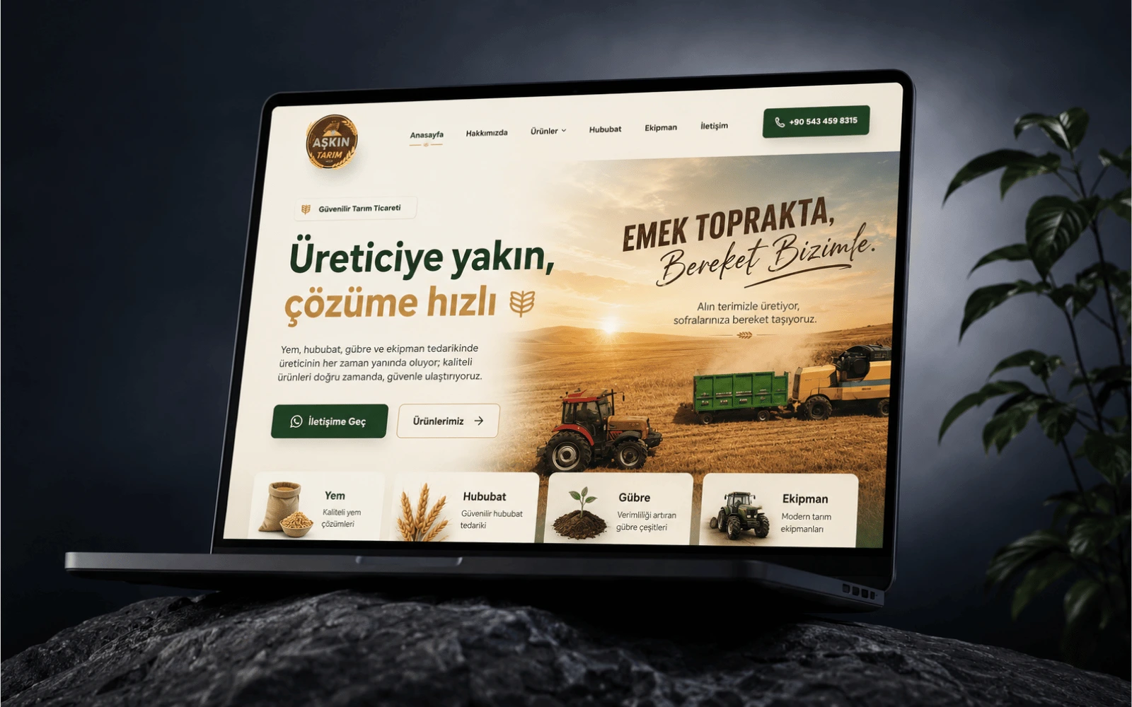 Webioo kurumsal web tasarım sürecinden seçilmiş görünüm