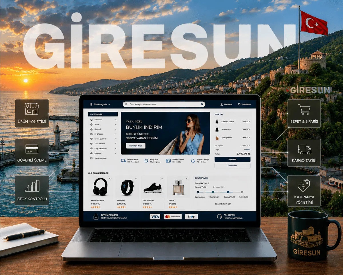 Giresun E-Ticaret Sitesi - Webioo