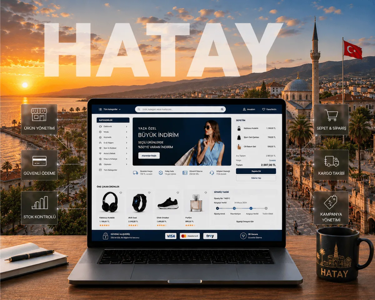 Hatay E-Ticaret Sitesi - Webioo