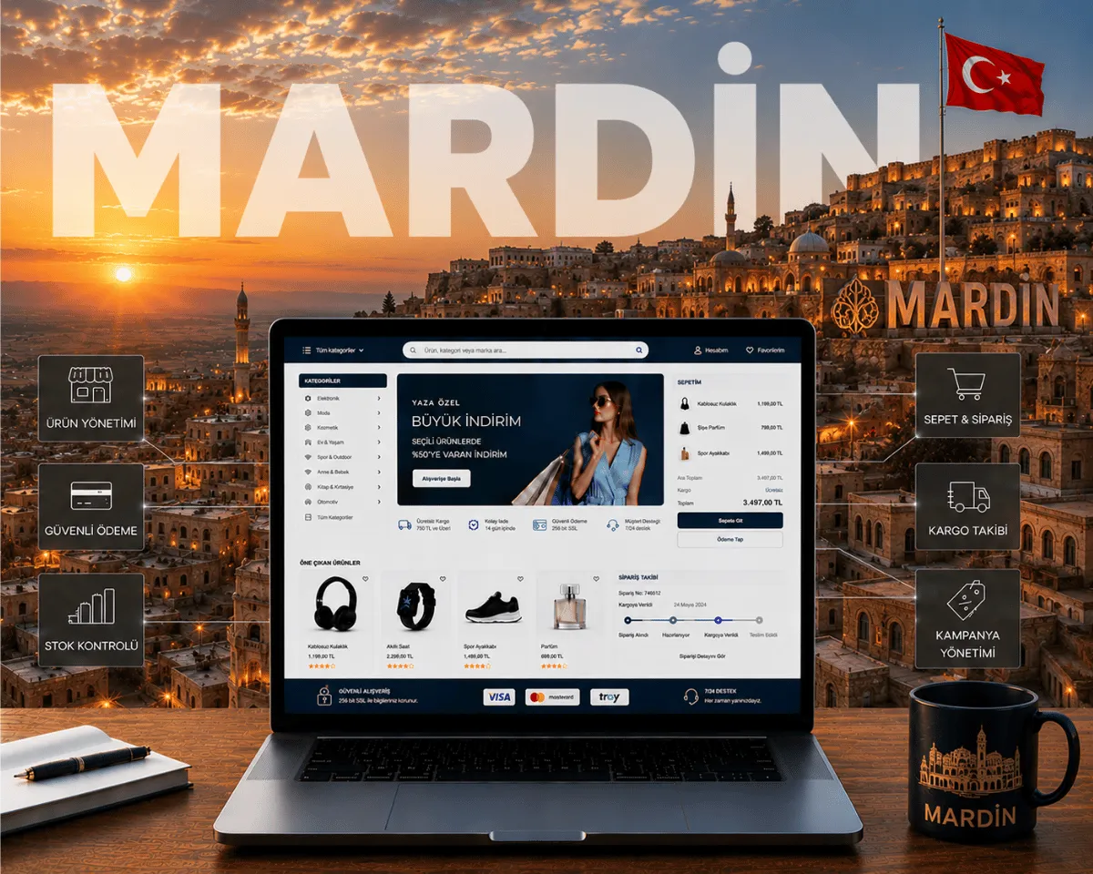Mardin E-Ticaret Sitesi - Webioo