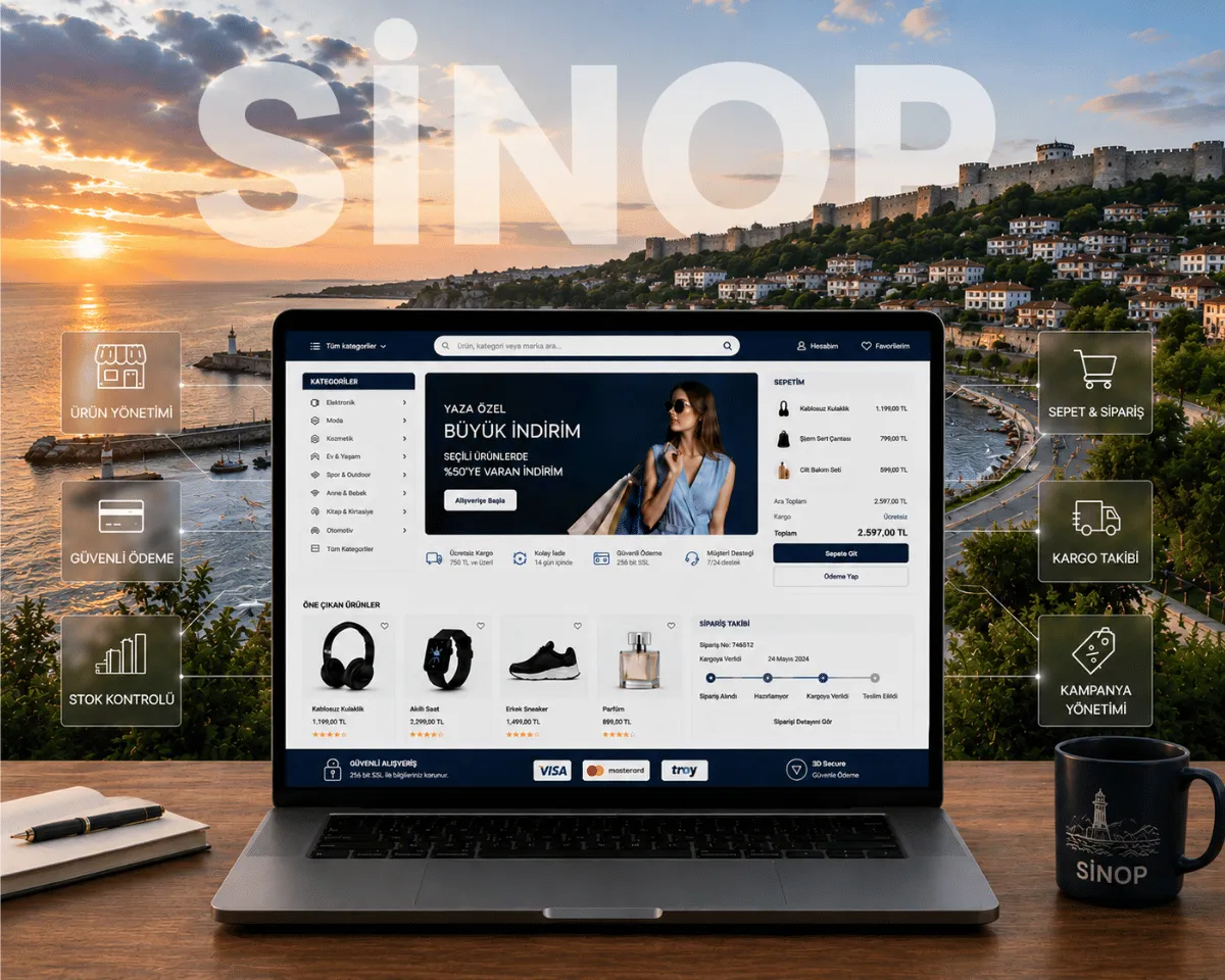 Sinop e-ticaret sitesi | Webioo