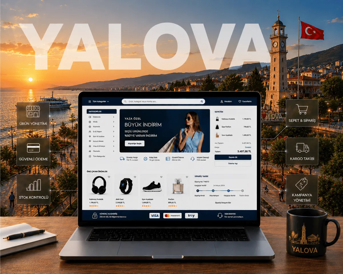 Yalova e-ticaret sitesi | Webioo