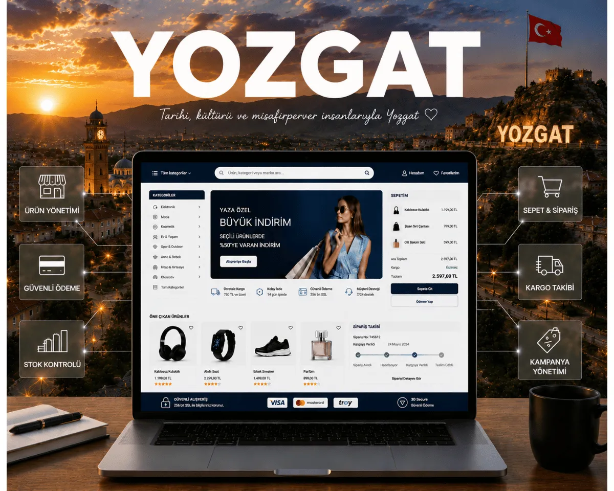 Yozgat e-ticaret sitesi | Webioo