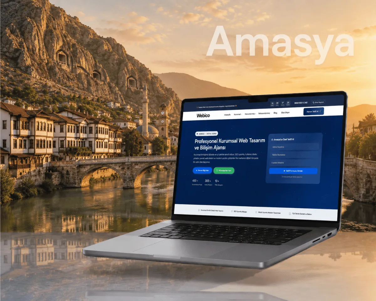 Amasya Web Tasarım - Webioo