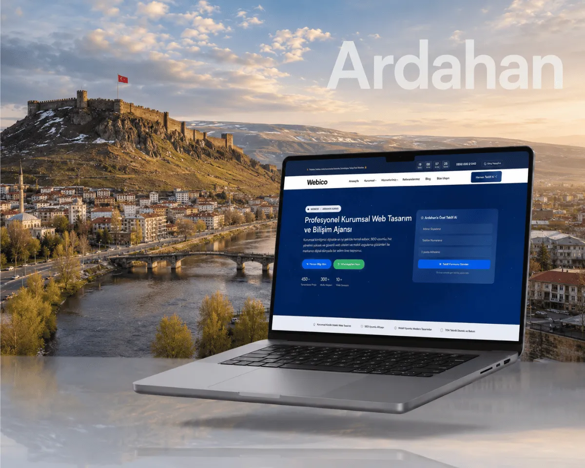 Ardahan web tasarım | Webioo