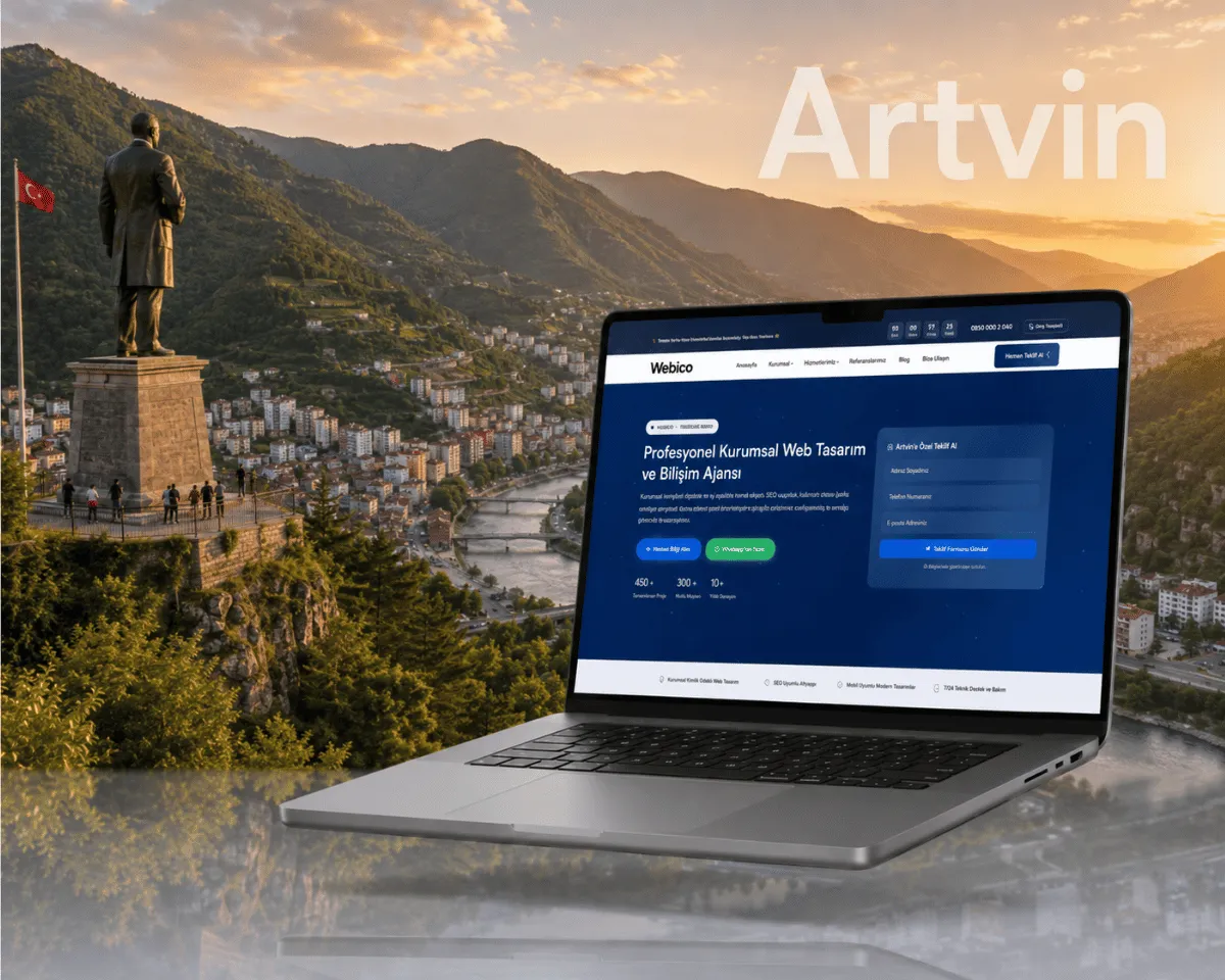 Artvin web tasarım | Webioo