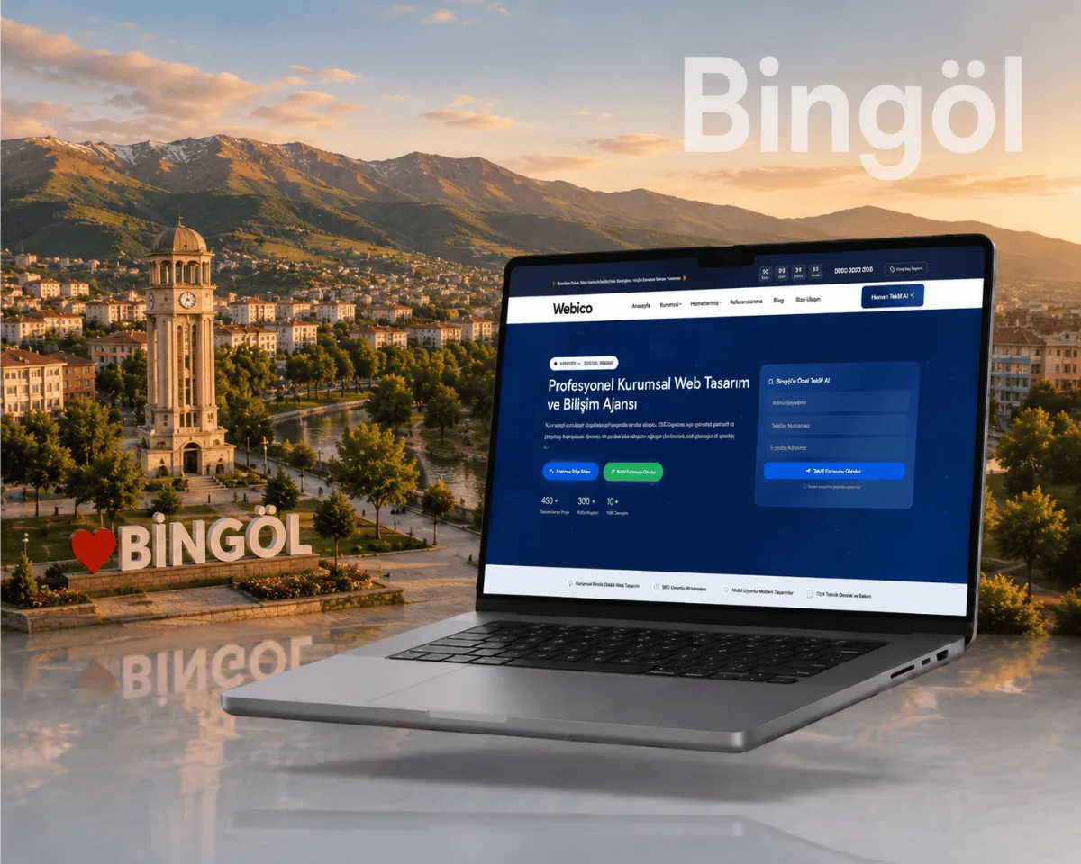 Bingöl Web Tasarım - Webioo