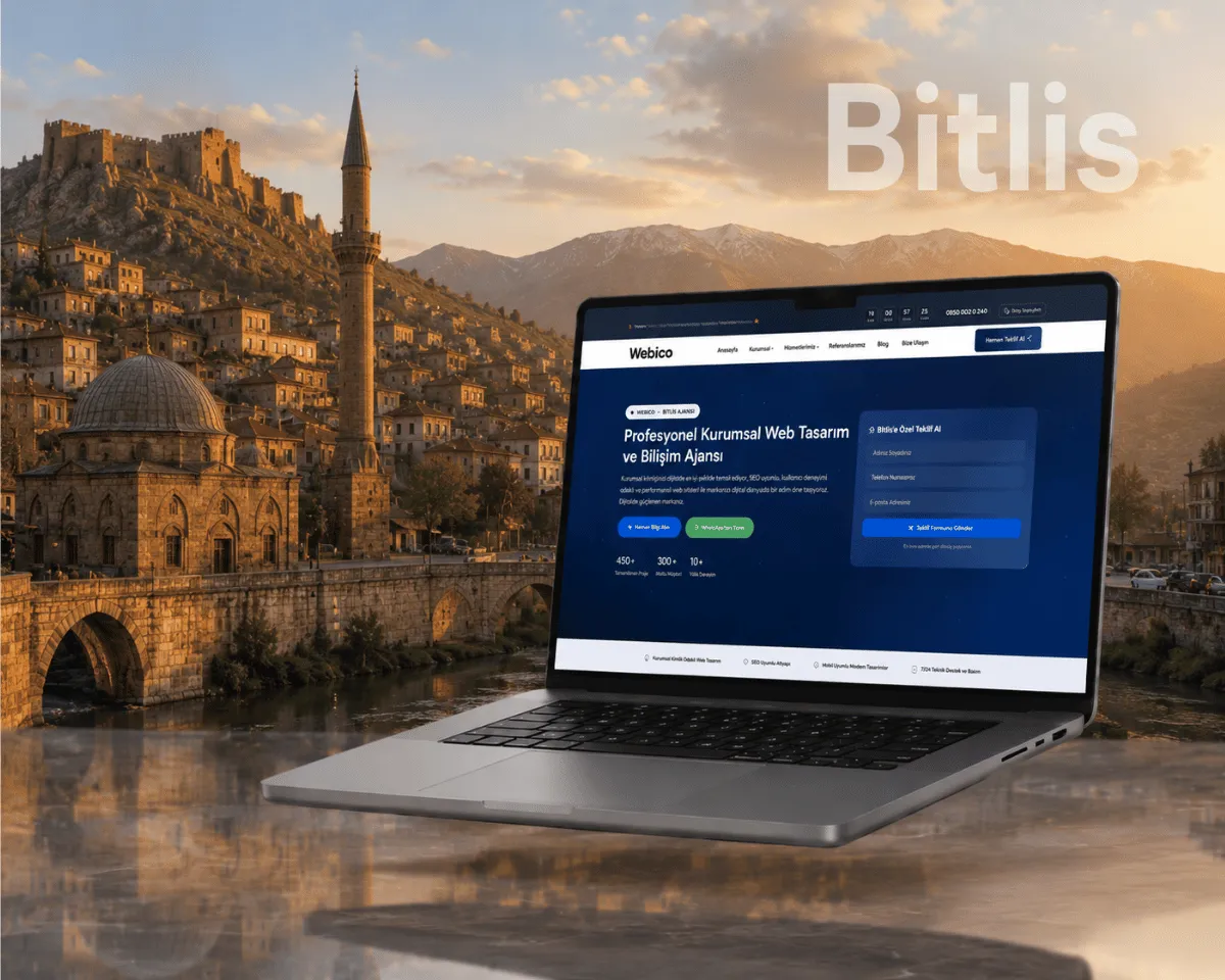 Bitlis Web Tasarım - Webioo