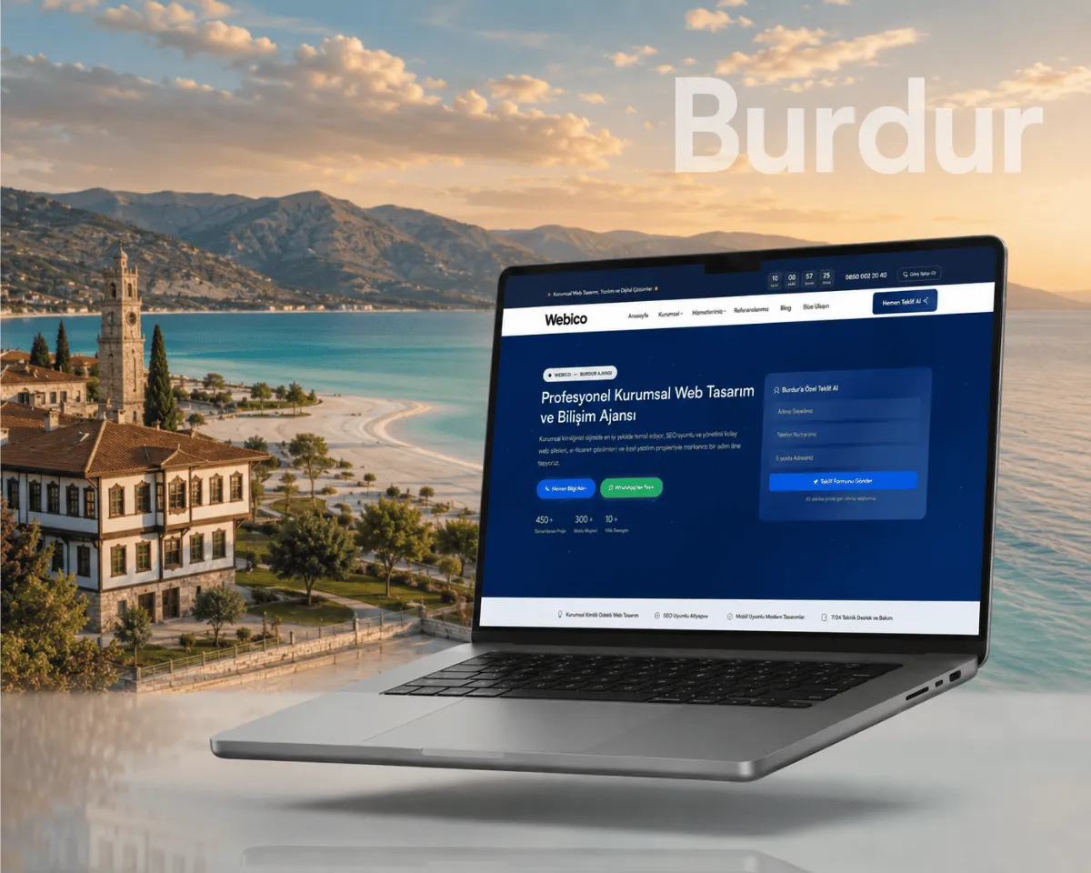 Burdur Web Tasarım - Webioo