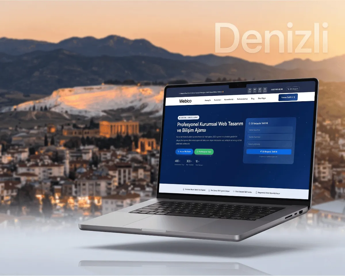 Denizli Web Tasarım Hizmeti - Webioo