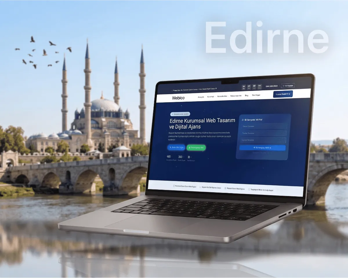 Edirne Web Tasarım Hizmeti - Webioo