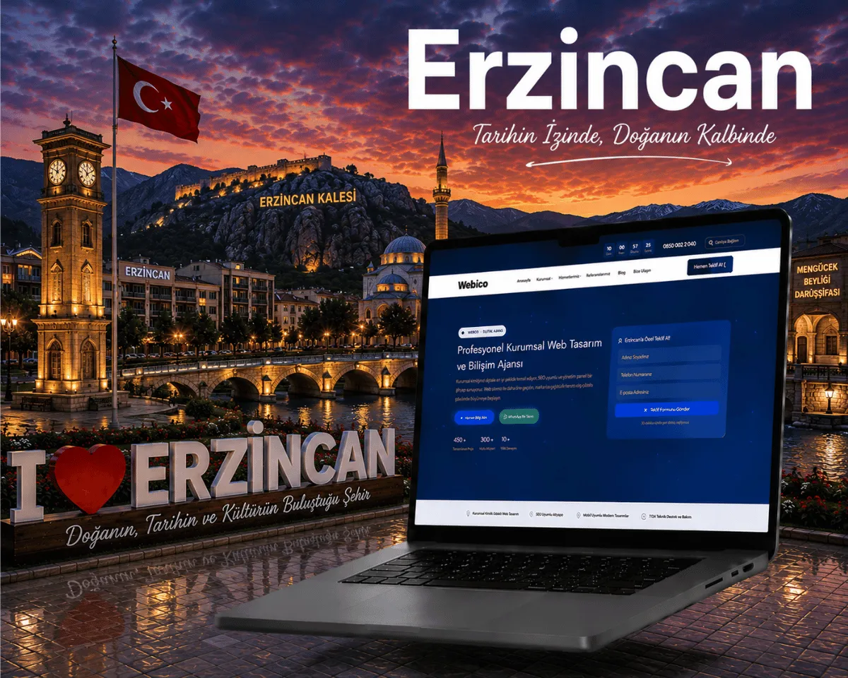 Erzincan Web Tasarım - Webioo