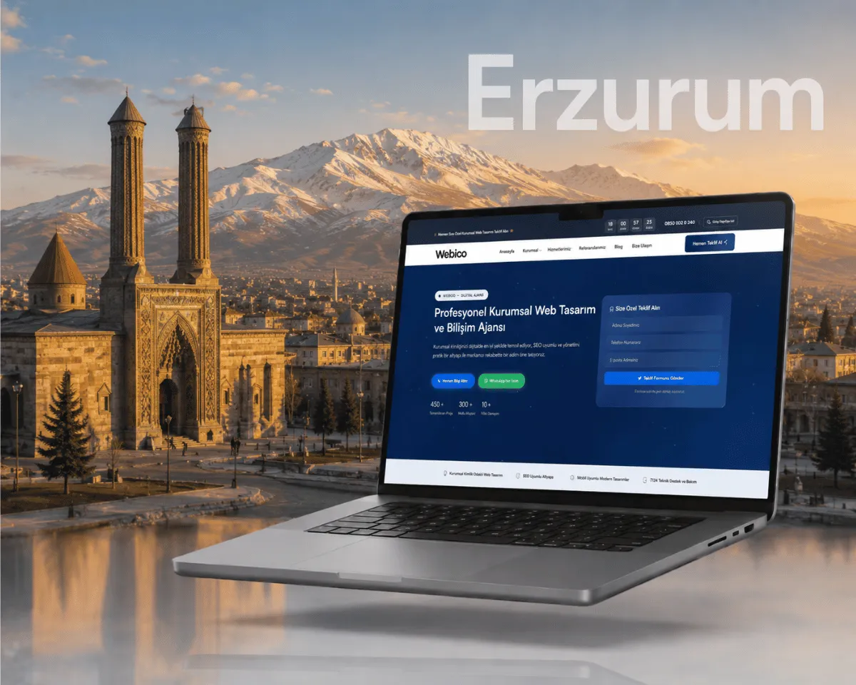 Erzurum Web Tasarım - Webioo