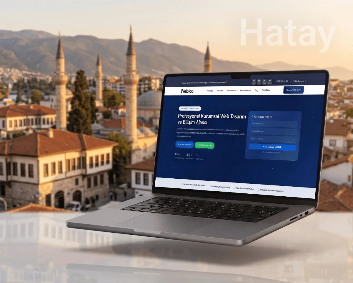 Hatay Web Tasarım - Webioo