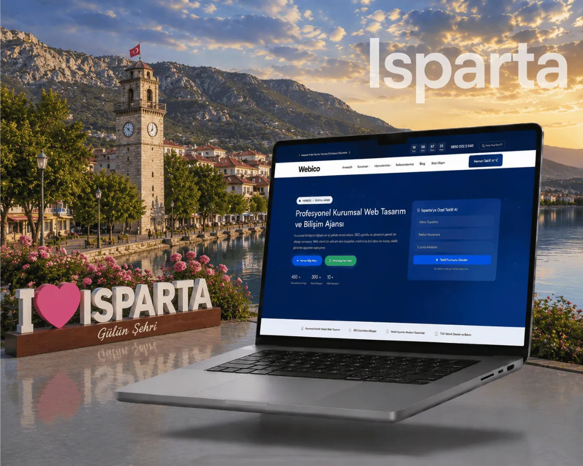 Isparta Web Tasarım - Webioo