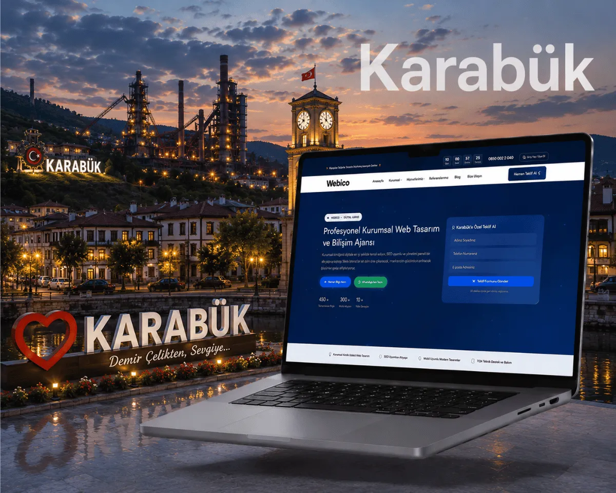 Karabük Web Tasarım Hizmeti - Webioo