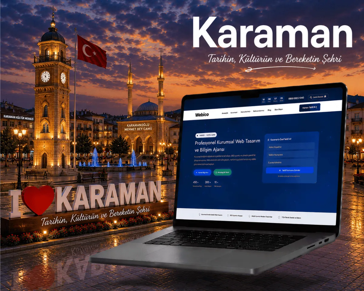 Karaman Web Tasarım - Webioo