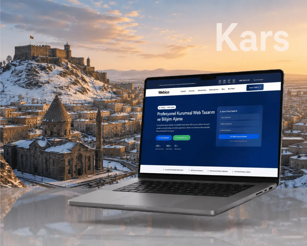 Kars Web Tasarım - Webioo