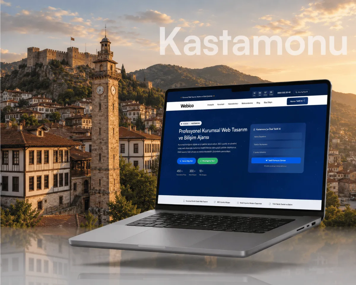 Kastamonu Web Tasarım - Webioo