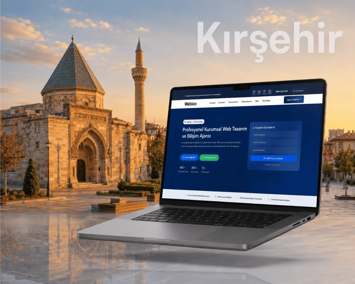 Kırşehir Web Tasarım - Webioo