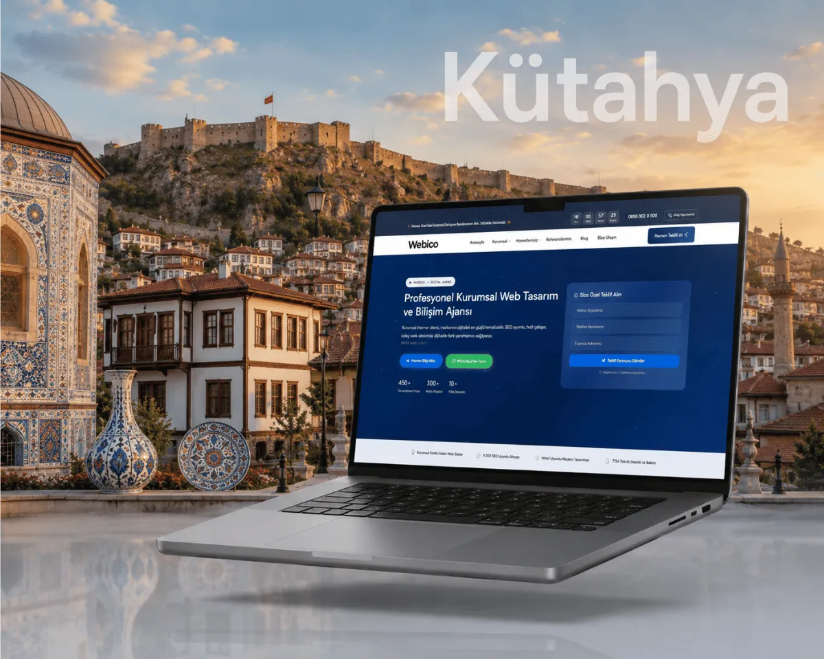 Kütahya Web Tasarım - Webioo