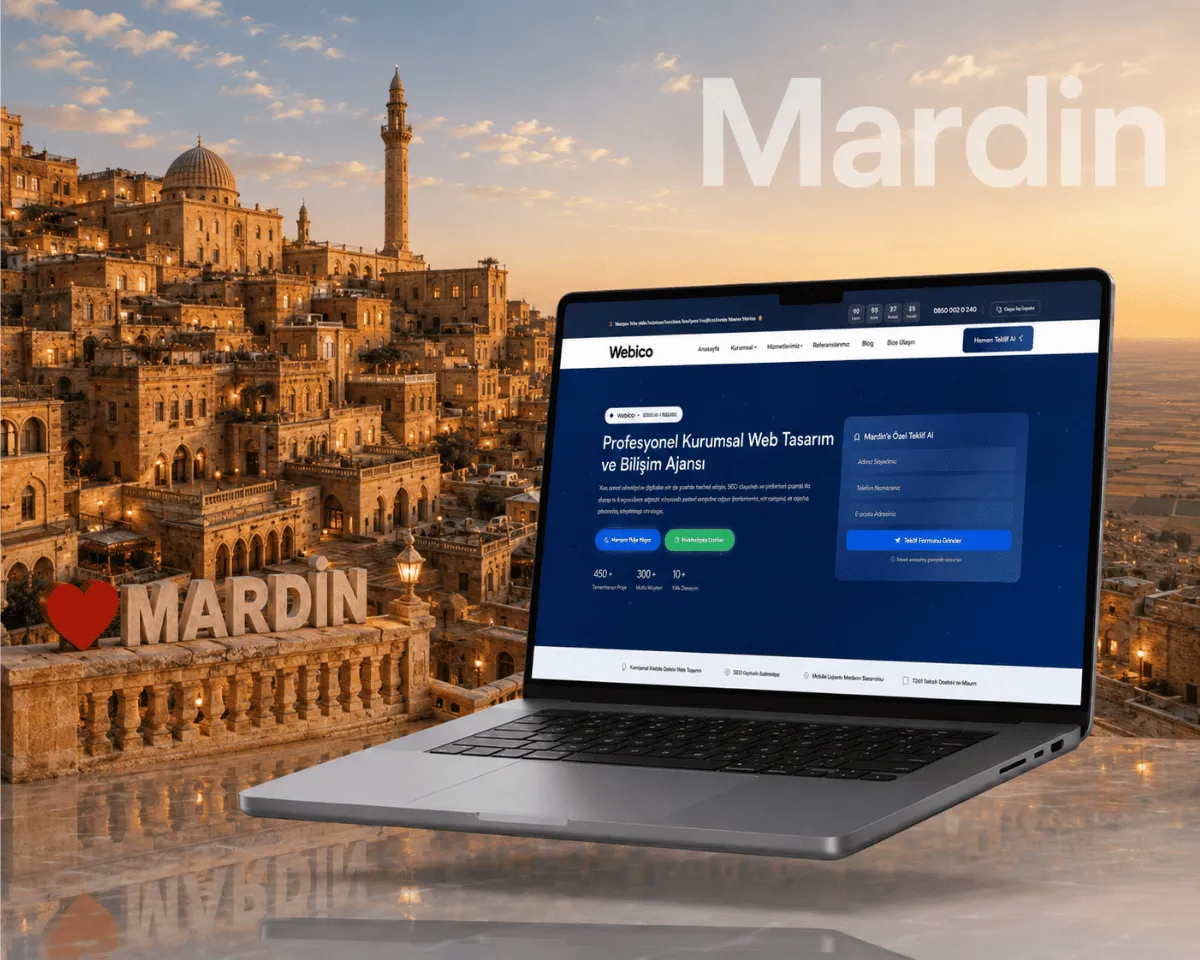 Mardin Web Tasarım Hizmeti - Webioo