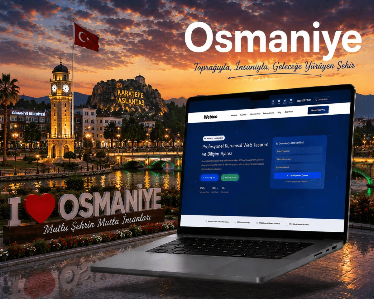 Osmaniye Web Tasarım - Webioo