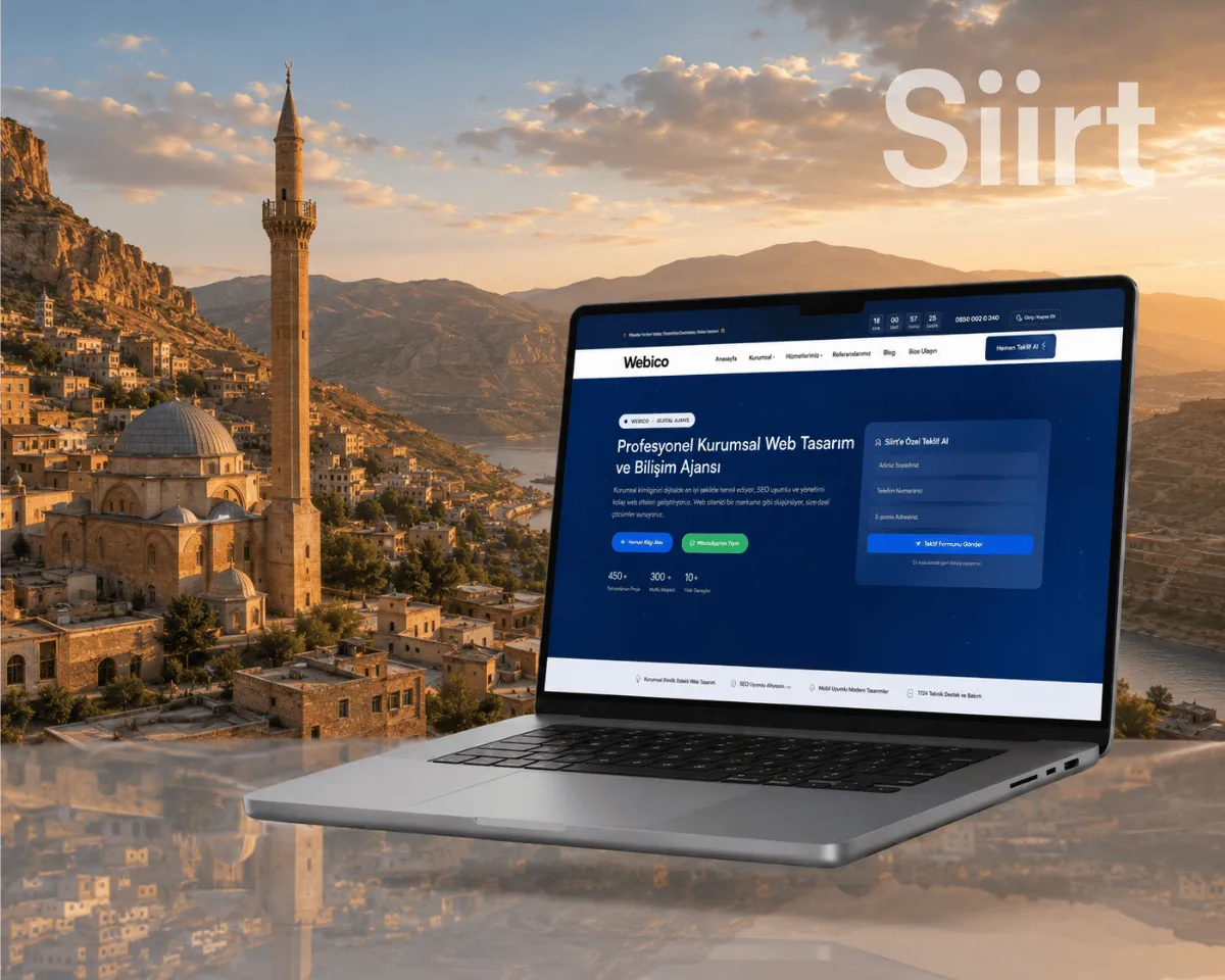 Siirt Web Tasarım - Webioo