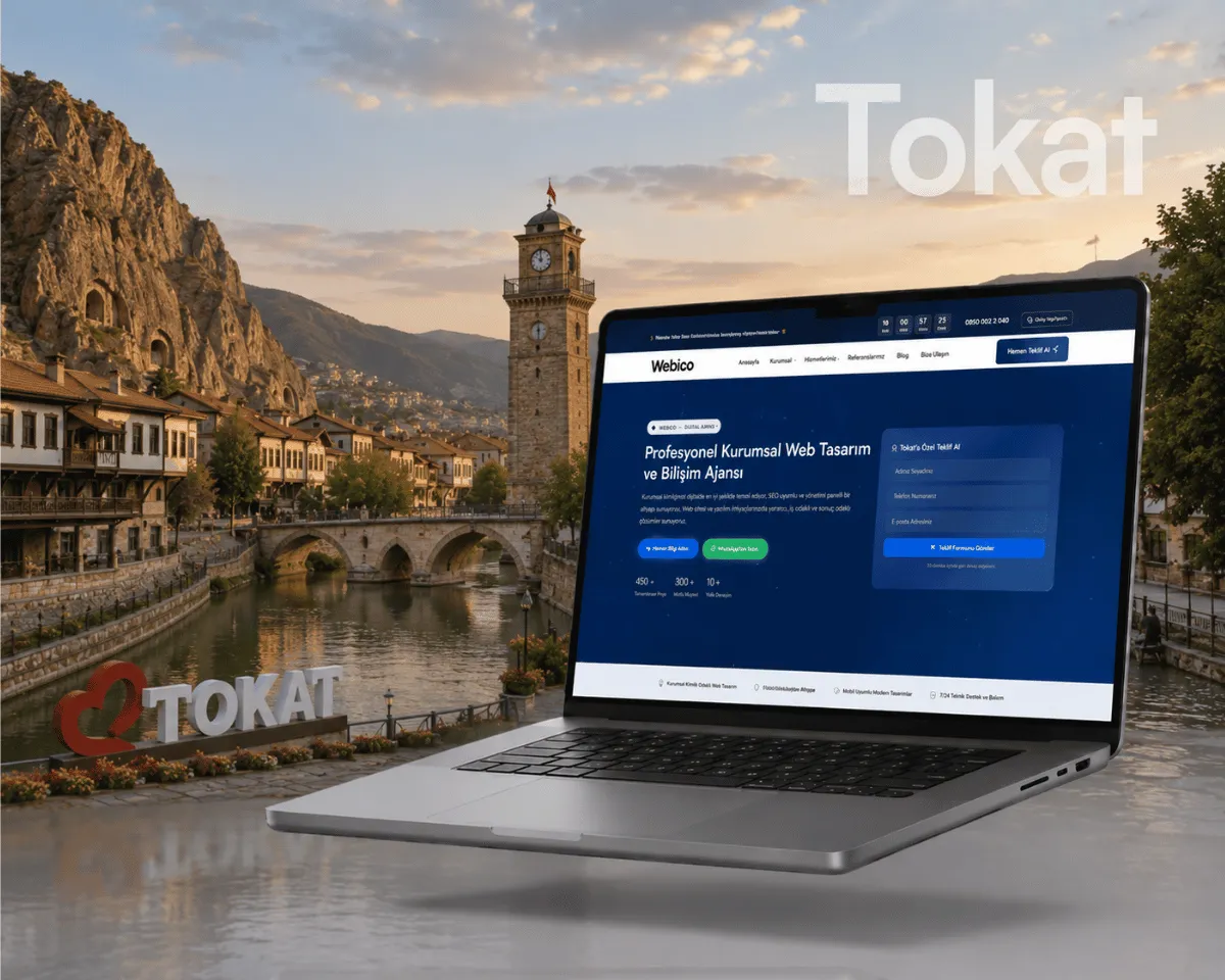 Tokat Web Tasarım Hizmeti - Webioo