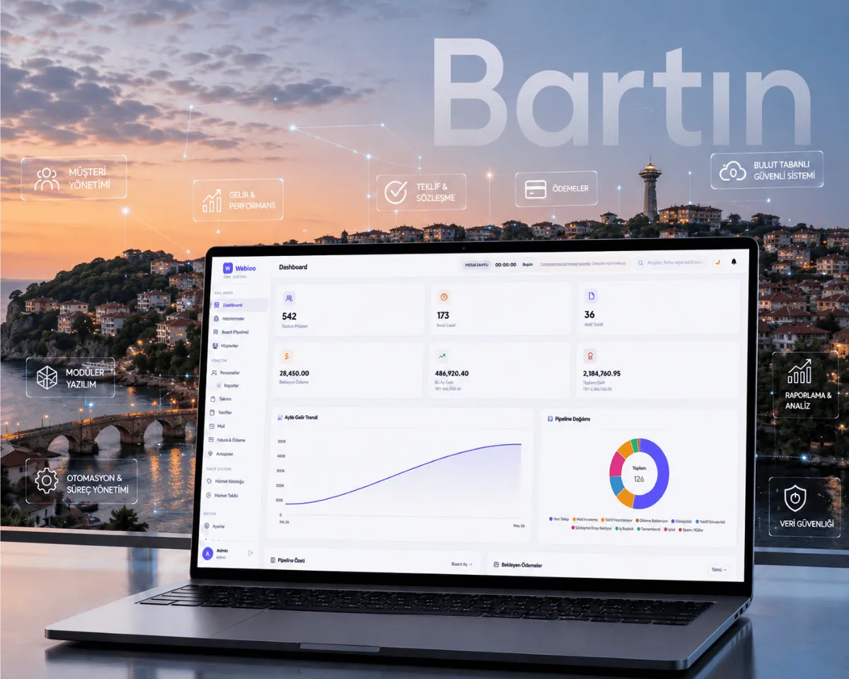 Bartın web yazılım | Webioo