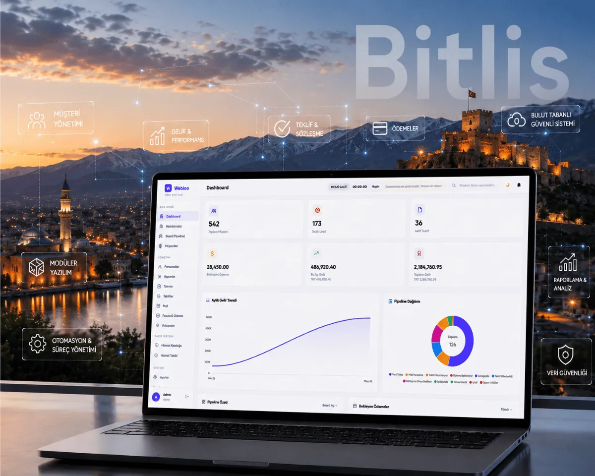 Bitlis Web Yazılım - Webioo