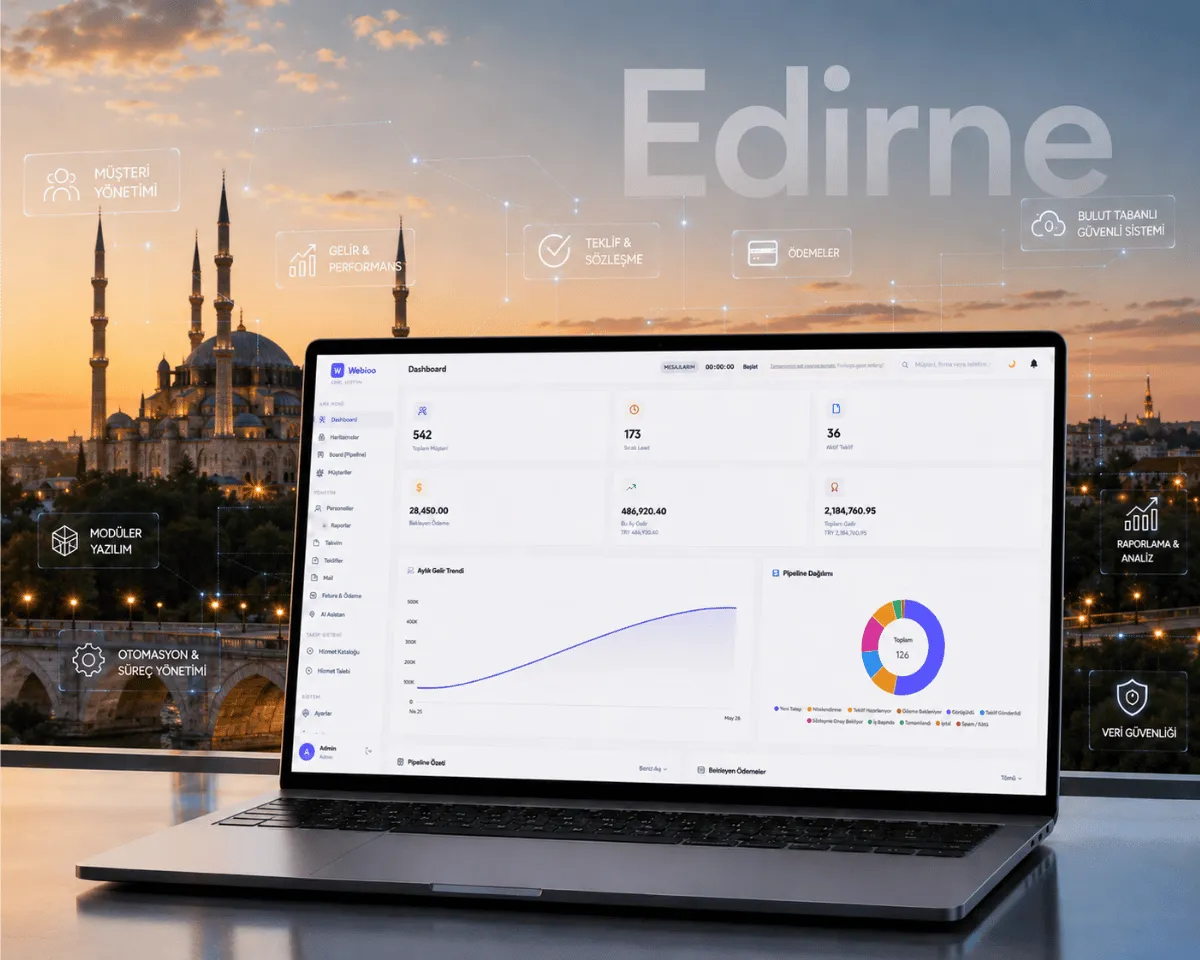 Edirne Web Yazılım - Webioo