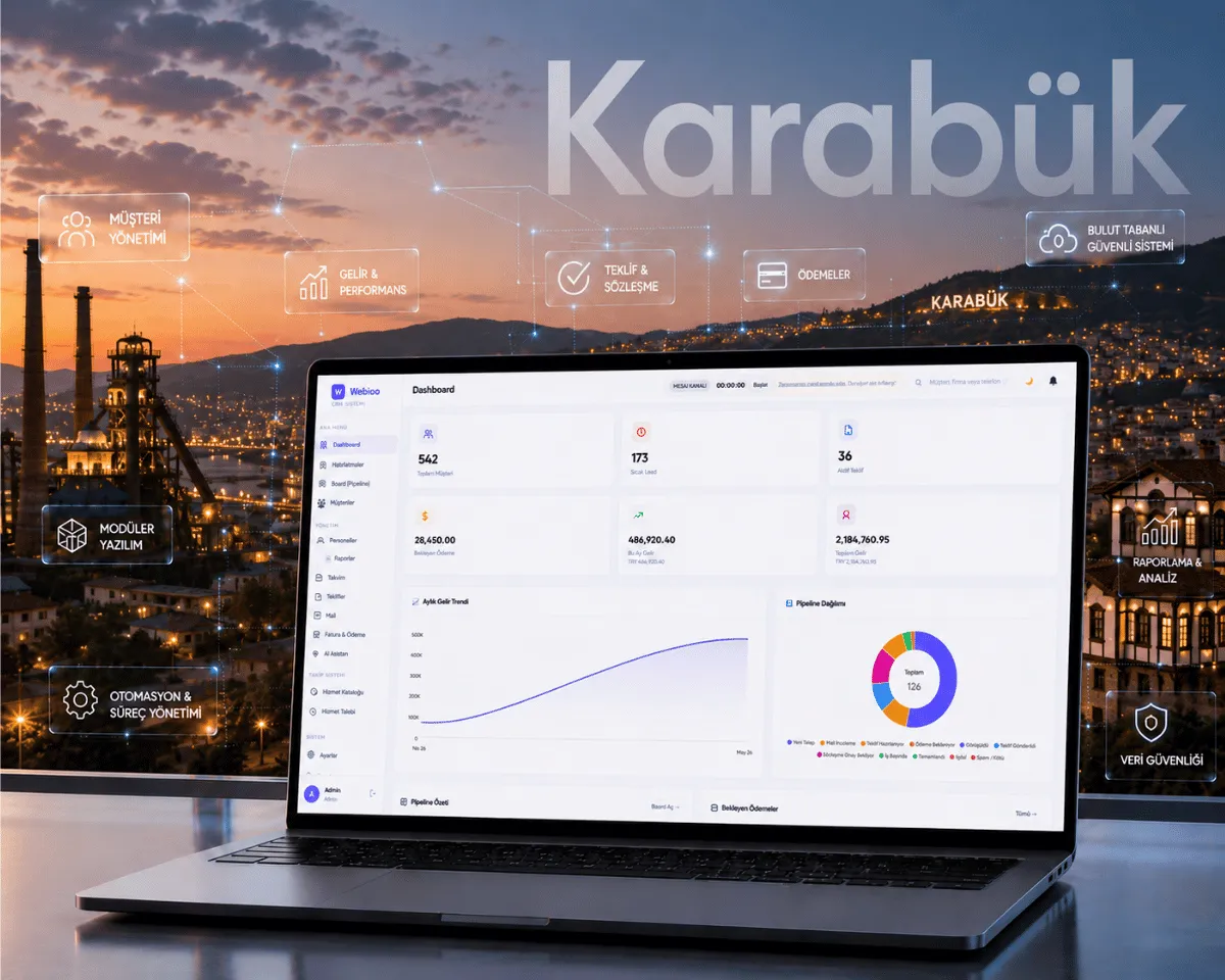 Karabük web yazılım | Webioo