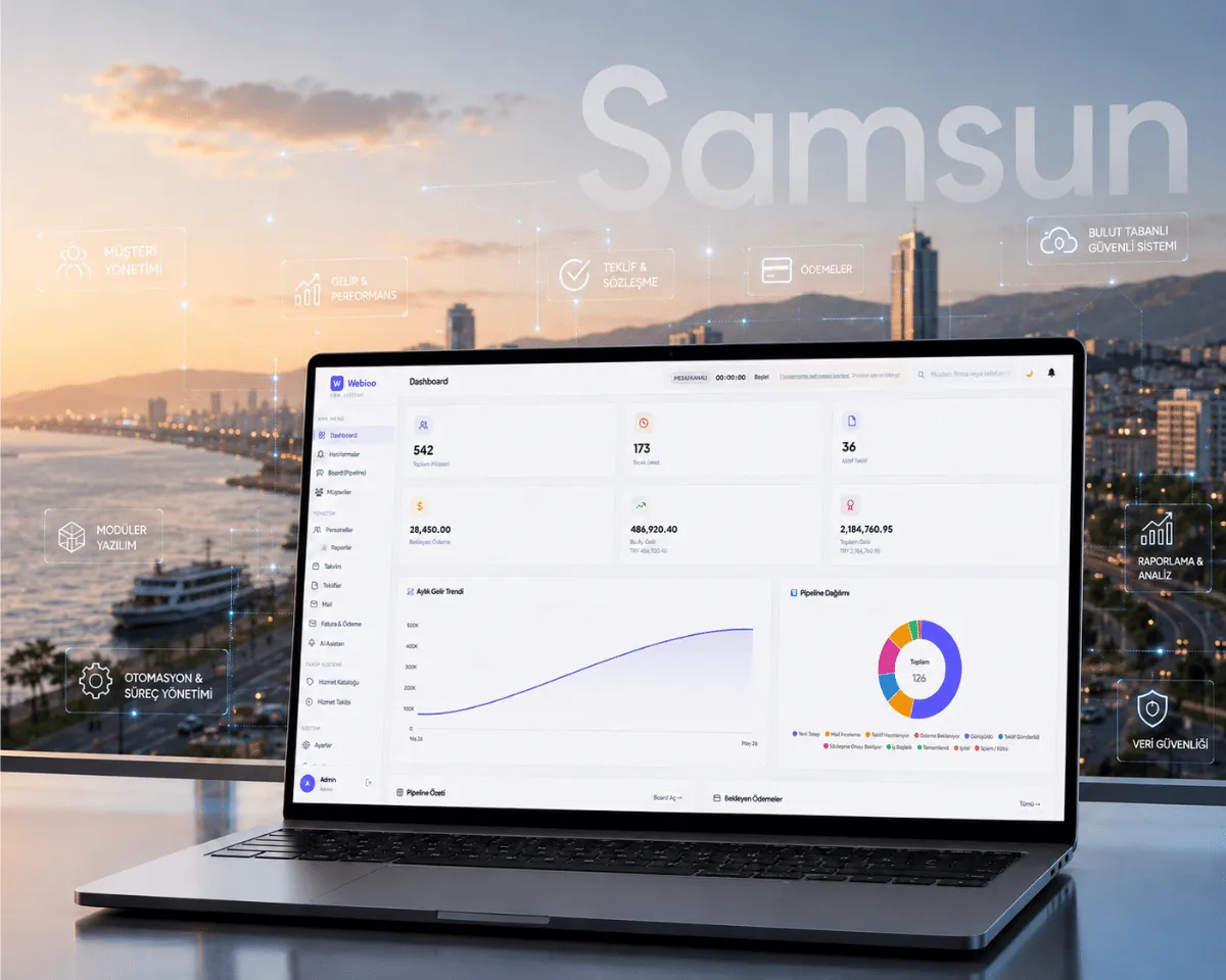 Samsun Web Yazılım Hizmeti - Webioo